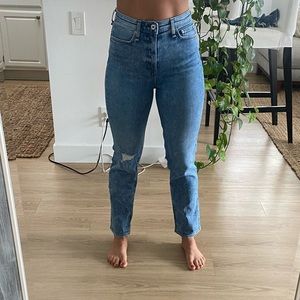 Rag & Bone - Nina High Rise Ankle Cigarette jean